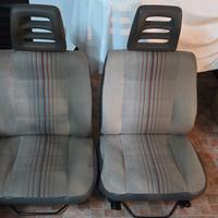 coppia sedili usati ducato camper prima serie 