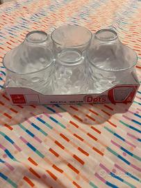 Set 6 Bicchieri Acqua Bormioli Rocco "Dots" 25,5cl