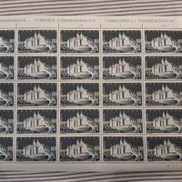 L79RA5 Svizzera 1948 Francobolli Natale foglio da