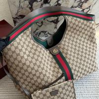 Borsa tote Gucci Giglio GG da donna