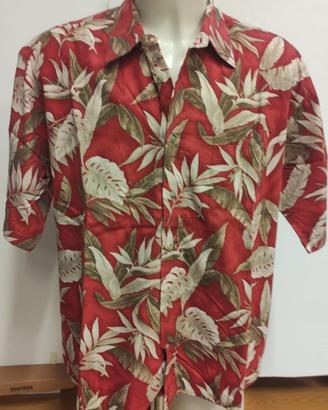 Camicia uomo vintage in stile Hawaiano taglia XL