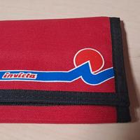 Portafoglio Invicta rosso vintage