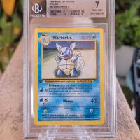 Wartortle BGS 7 Set Base Prima edizione 42/102 Pok