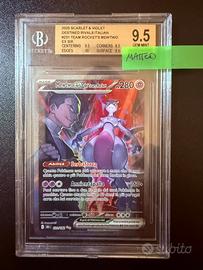 Mewtwo ex 231/182 rivali predestinati 9.5 BGS