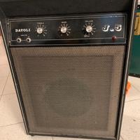 Amplificatore Chitarra Davoli J5, del 1967