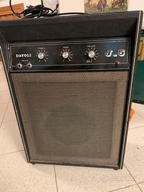 Amplificatore Chitarra Davoli J5, del 1967
