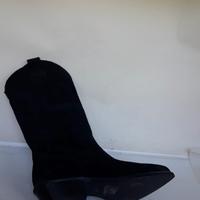  Paio di Texani scamosciato Donna Eleganti 