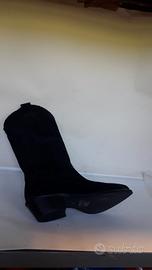  Paio di Texani scamosciato Donna Eleganti 