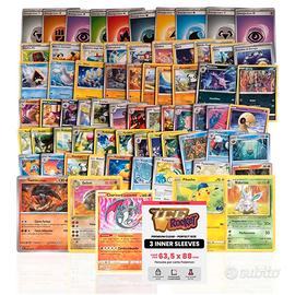 60  Carte Pokemon Originali Italiane tutte diverse