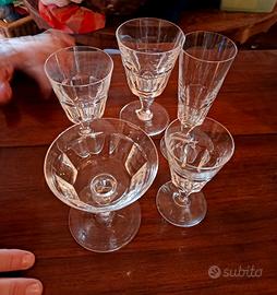Servizio bicchieri Baccarat 30pezzi 6 pax