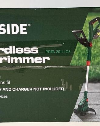 taglia erba decespugliatore parkside x20v 