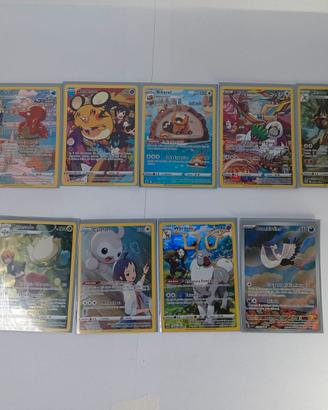 Lotto 10 Carte Pokémon Olografiche Rare Italiane