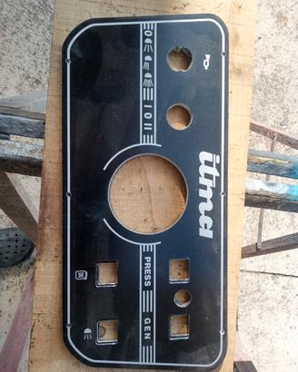 Quadretto trattore cingolato itma 35 