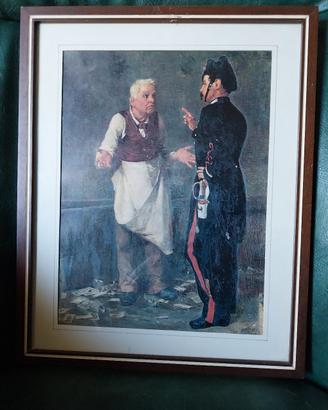 Antica stampa Carabinieri. 
