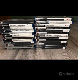 Lotto 24 Giochi Ps2 e Ps3 (Anche separatamente)