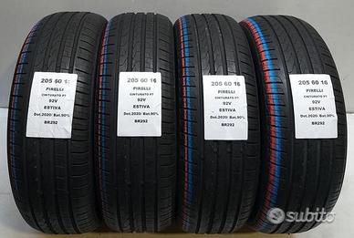 4 gomme 205 60 16 pirelli br292