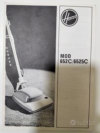 Manuale istruzioni battitappeto Hoover