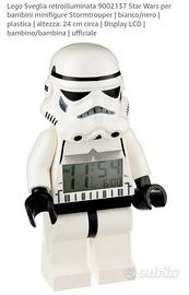 Sveglia LEGO Star Wars a forma di Stormtrooper 