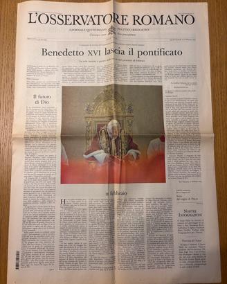 L’Osservatore Romano ed spec 11-12 feb 2013