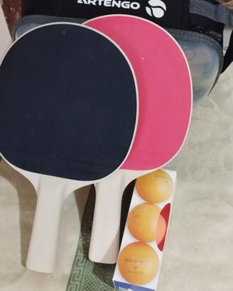kit gioco ping-pong da tavolo 