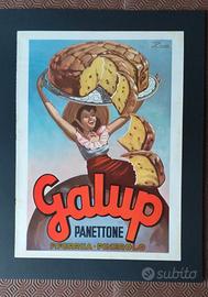 pubblicità GALUP rivista anni '50