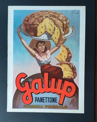 pubblicità GALUP rivista anni '50