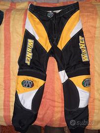 pantaloni motocross bambino 