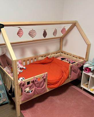 Lettino 160x80 mon lit cabane