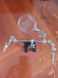 Lente d'ingrandimento da tavolo articolata