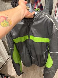 Giubbotto moto pelle  Mtech