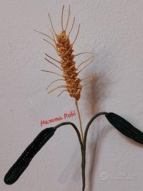 spiga di grano amigurumi 