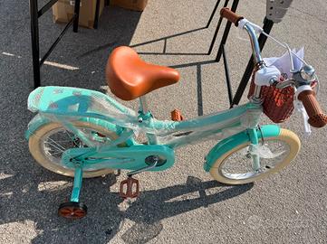Bici bimba/o colore verde