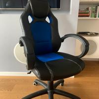 Poltrona  ergonomica ufficio e gaming