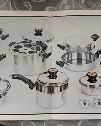 Batteria completa cook-o-matic da 23 pezzi