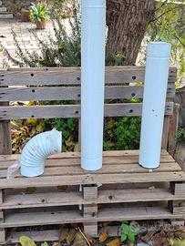 Tubi in ferro per stufa a legna