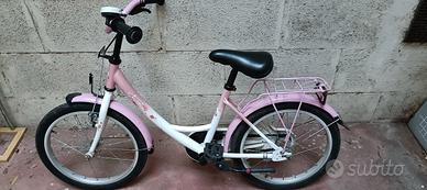 Bicicletta per bambina misura 18