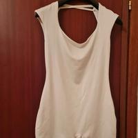 tutina corta taglia L colore bianco Solado 