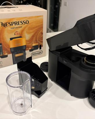 Macchina caffè Nespresso Vertuo pop - nera