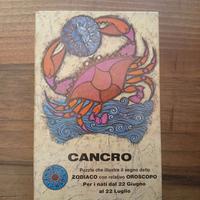 puzzle vintage zodiaco segno SCORPIONE MB anni 70