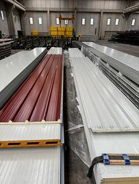 PANNELLI COIBENTATI PER TETTO E PARETE