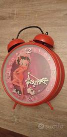 grossa sveglia vintage betty boop 30 centimetri