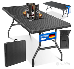 KESSER® Tavolo da buffet Tavolo pieghevole in plas