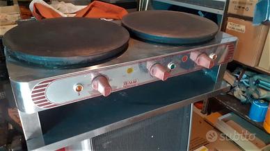 Piastra crepes doppia (380v)