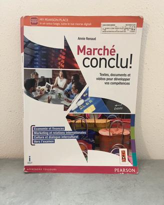 Libro scolastico francese Marché conclu!