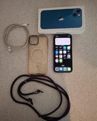 Iphone 13 128giga Blu Oceano