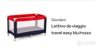 Lettino da viaggio o box
