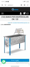 banco disopercolatore 