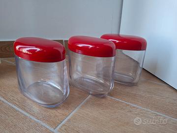 set barattoli guzzini