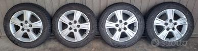 4 cerchi in lega originali Opel 15 pollici