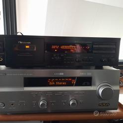 YAMAHA RX-V557 + NAKAMICHI DR-8  			